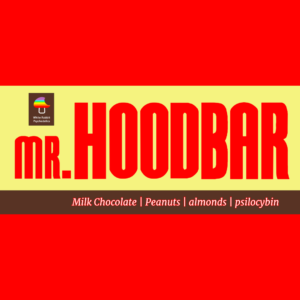 Mr. Hoodbar | Milk Chocolate Psychedelic Bar